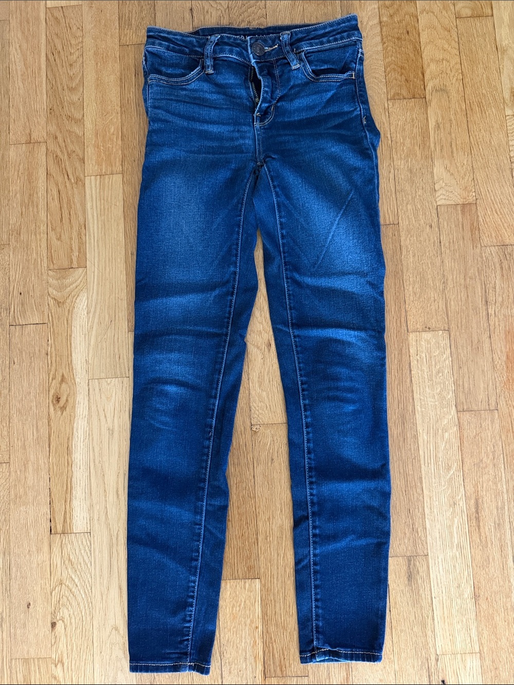 American Eagle Outfitters Dark Blue Stretch Jeggings